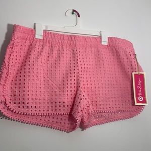 NWT target x Lilly Pulitzer pink shorts